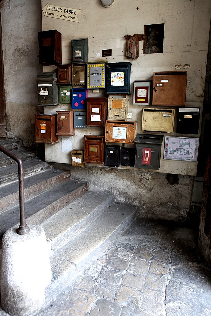 Марсельские почтовые ящики