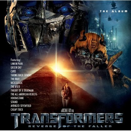 Обложка саундтрека «Трансформеров 2»
