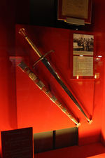 Подарочный меч от короля Георга