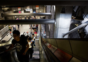Эскалатор в лондонском метро